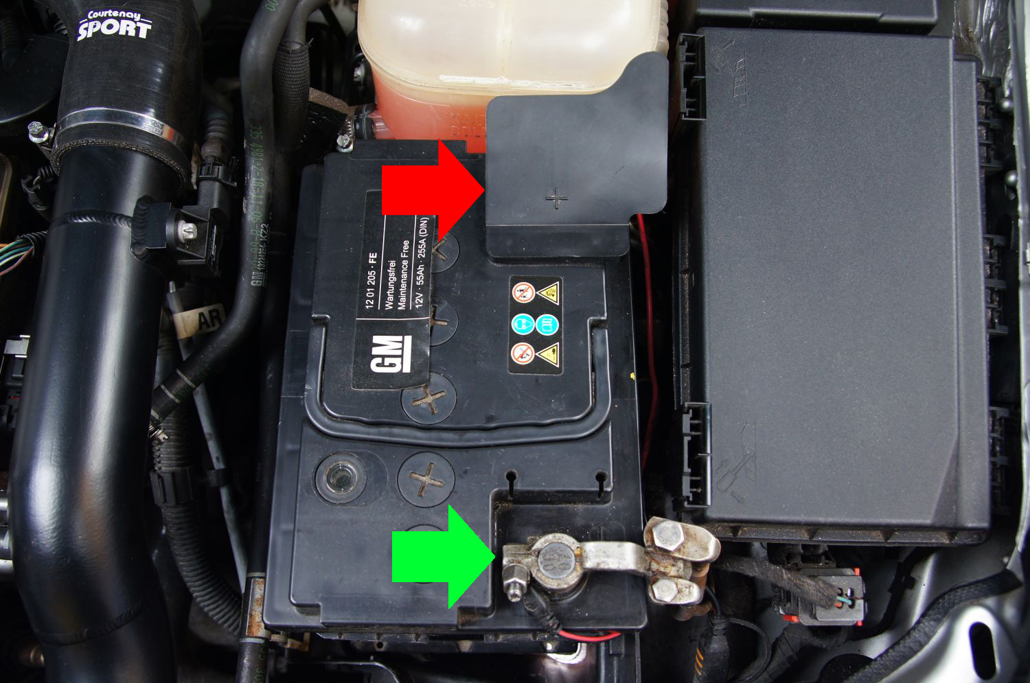 Gearbox Breather Tank – Astra H VXR M32 | The Courtenay ... car fuse box positive negative 