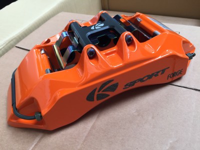 K Sport 8 pot Caliper in Orange