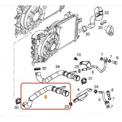 Radiator Hose Outlet Z20LEL & Z20LER