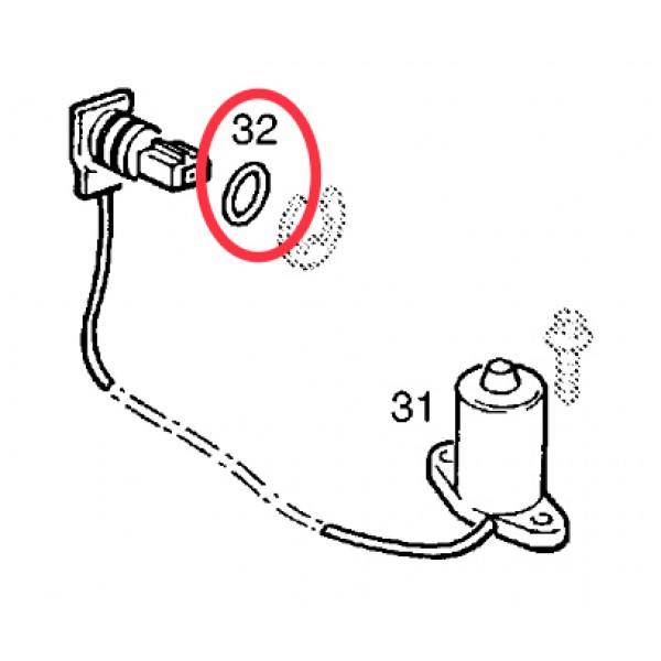 Seal O Ring Oil Level Sensor Plug Housing Z20LEx