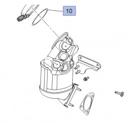 Gasket Pre-Catalyst to Turbocharger - Z16LEx A16LEx B16LEx