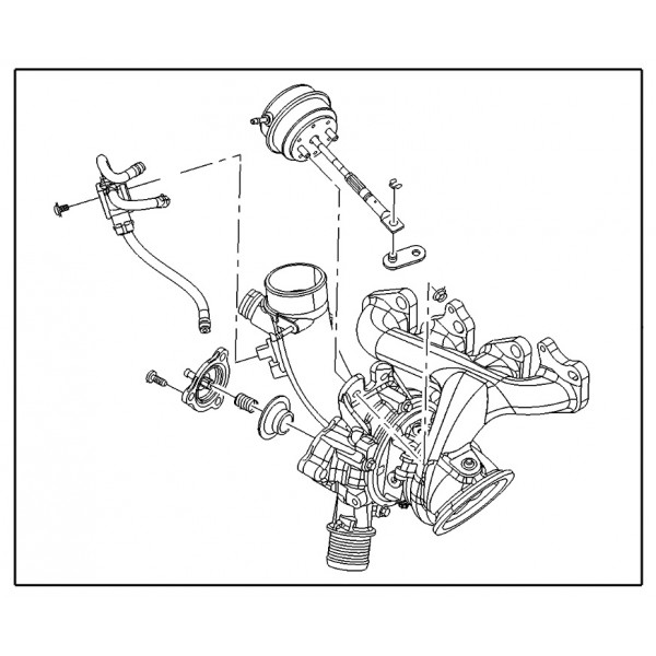 Turbocharger Assembly A14NEx B14NEx