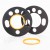 Wheel Spacers 10mm ST 2 x 5mm Vauxhall Fit