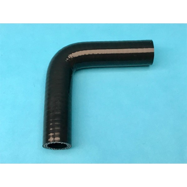 Elbow 90 Degree Silicone Water Hose Black