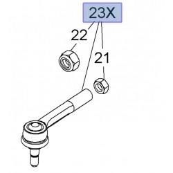 Track / Tie Rod End ZF Rack Left - Astra H / Zafria B VXR