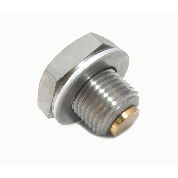 F23 Gearbox Magnetic Oil Drain Gold Plug 