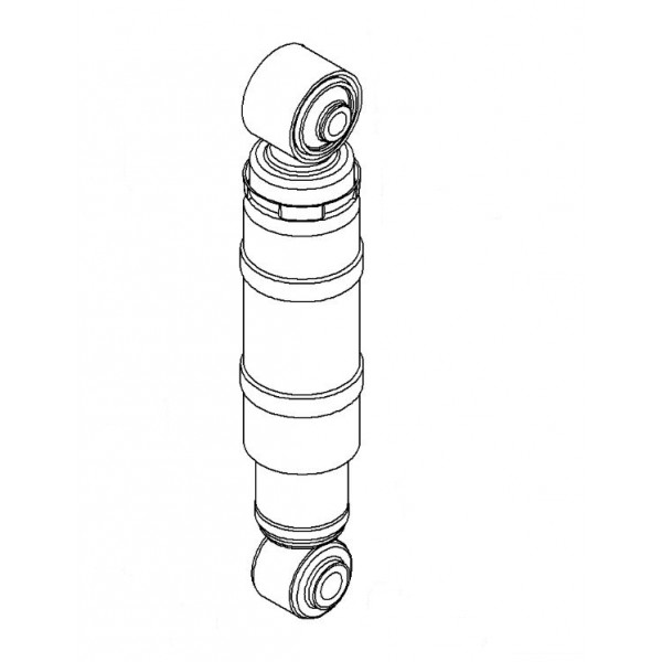 Damper OE Genuine Lowered Chassis Rear - Astra H 3Dr/5Dr