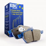 Brake Pad Set Front EBC Blue - Alcon 4 Pot Mono CAR98 4498