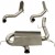 Piper Exhaust System 76mm Cat Back Single - Corsa D VXR 2006-2010