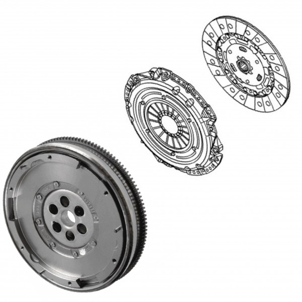Clutch Kit Fast Road 215mm DMF - Meriva VXR Z16LET