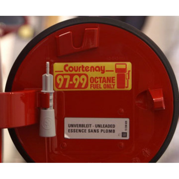 Courtenay Sport Dome Fuel Badge