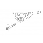 Rear Beam Mounting Bracket and Bolt - Astra H