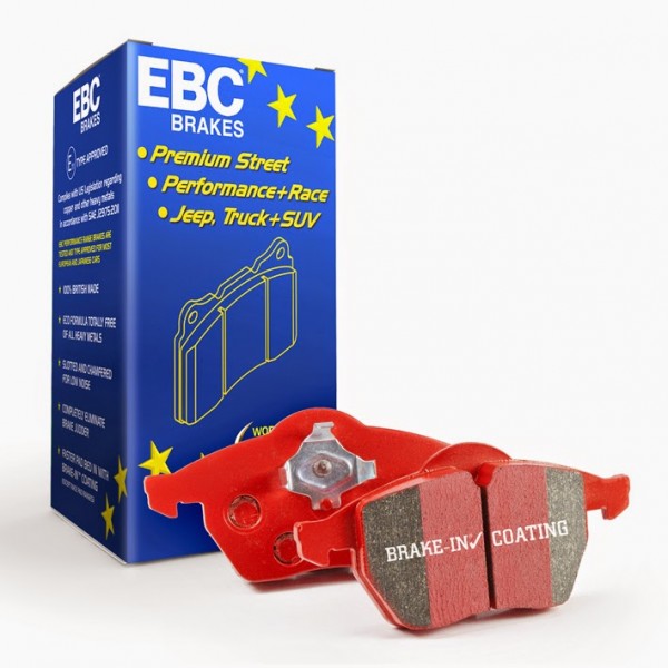 Brake Pad Set Rear EBC Red - Astra G / Zafira A Lucas Calipers