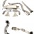 Piper Exhaust System 76mm FULL Turbo Back Single with Sports Cat Astra J VXR