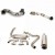 Piper Exhaust System 76mm FULL Turbo Back Twin with Sports Cat Astra J VXR