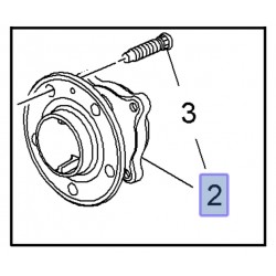 Rear Wheel Hub Bearing Assembly - Astra J 3dr/5dr 292mm