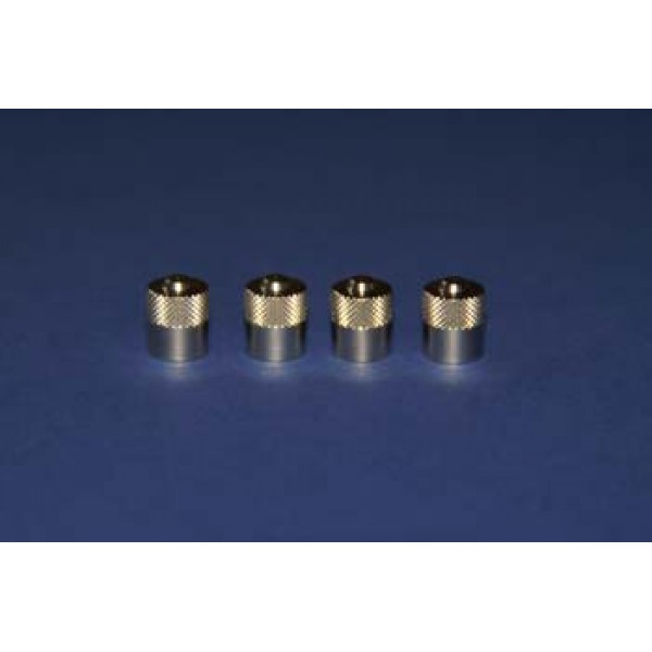 Valve Caps Metal - Set of 4