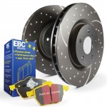 Disc and Pad Kit Front EBC GD 308mm Yellowstuff - Corsa D 1.6 Turbo inc VXR