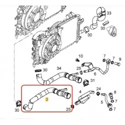 Radiator Hose Outlet Z20LEL & Z20LER